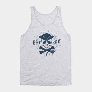 Nautical lettering:got rum Tank Top